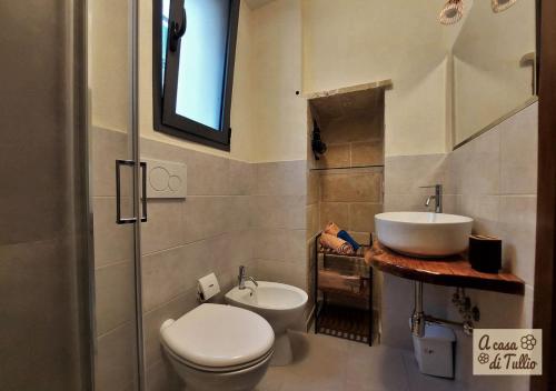 Ett badrum på A casa di Tullio