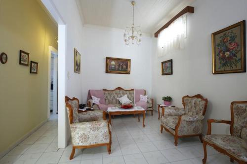 Гостиная зона в Haras House
