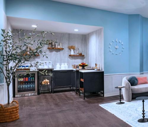 Η κουζίνα ή μικρή κουζίνα στο Sonesta White Plains Downtown