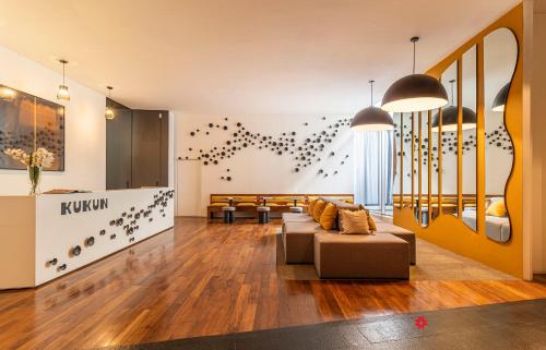 Posezení v ubytování Collection Suites by Kukun