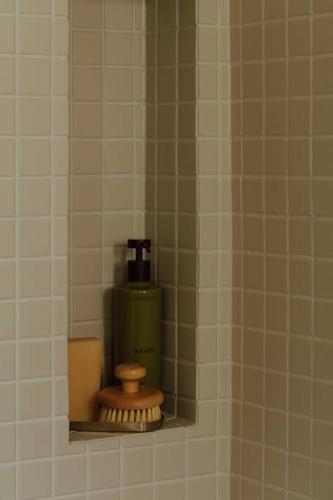 a coffee maker on a shelf in a wall at Tender is the Stay - Luxury designer 2BR Glenelg in Glenelg
