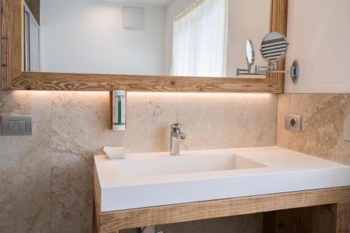 Koupelna v ubytování Hotel Pineta
