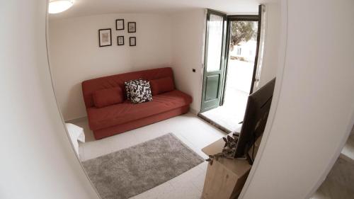 Posezení v ubytování Casa nel borgo dei gatti