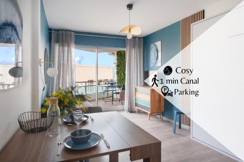 L'Ecrin Bleu Parking-Clim-Cosy