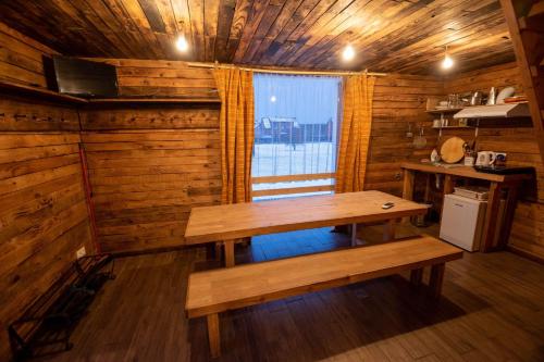 Dapur atau dapur kecil di Camping Klevas