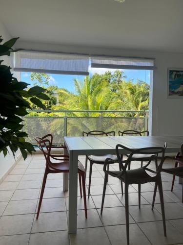 Balcó o terrassa a Appartement Duplex Bélize