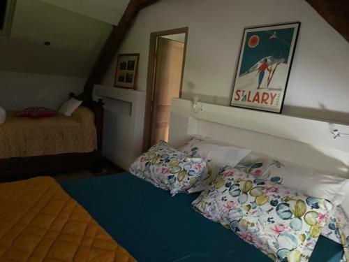 Cama o camas de una habitación en La maison Poulogne