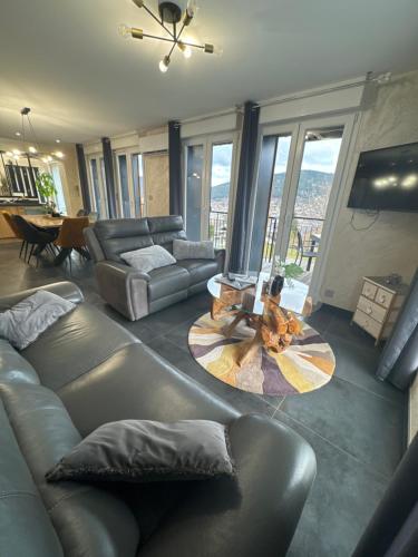 la ruche Bel appartement avec terrasse, magnifique vue , 2 spa
