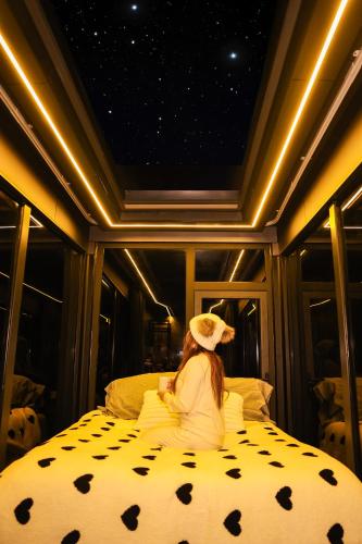 Huéspedes con una o varias mascotas en Glamping Experience • Magic Home in Joshua Tree
