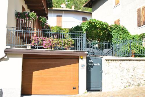 A balcony or terrace at ALLA CAMPANELLA