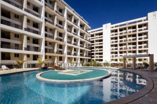 Πισίνα στο ή κοντά στο Lindo apart. estrutura de hotel