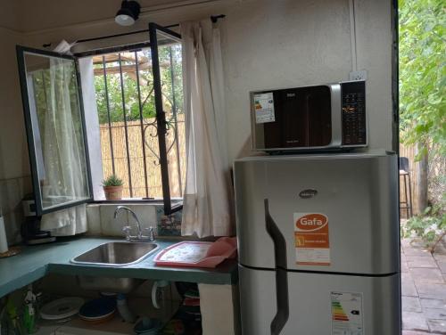 Køkken eller tekøkken på La casita de los aromos