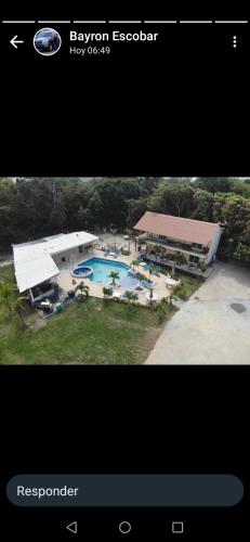 A bird's-eye view of Malibu Dreams Village