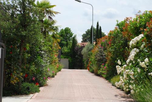 Κήπος έξω από το Residenza Fontanelle
