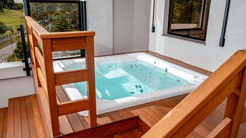 Piscine de l'établissement Plaza Hotel & Boulevard Convention - Vale dos Vinhedos ou située à proximité