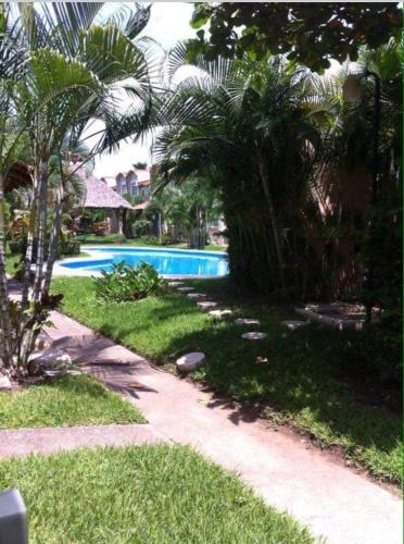 Πισίνα στο ή κοντά στο Casa en Las Joyas Ixtapa Zihuatanejo