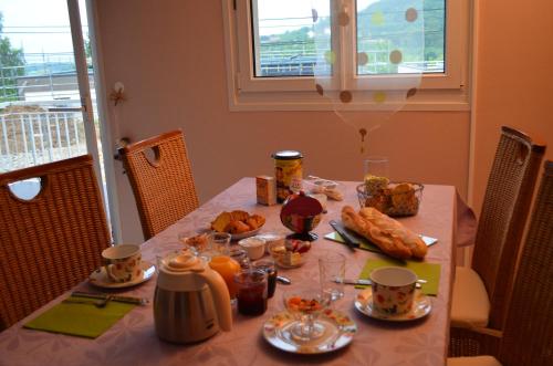 Mad på bed and breakfast-stedet eller i nærheden