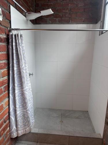 Kúpeľňa v ubytovaní Baños de Agua Santa