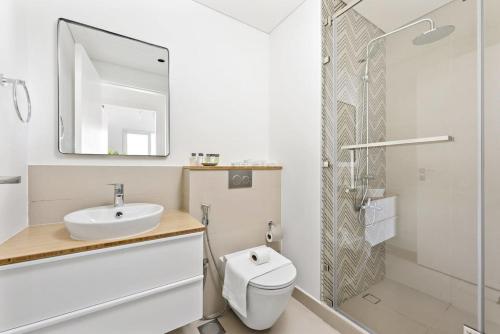 Koupelna v ubytování Silkhaus Dubai Hills 1BDR exclusive neighborhood