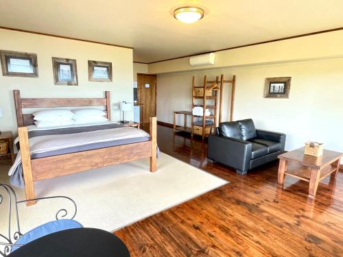 Zona de estar de Castaways Apollo Bay