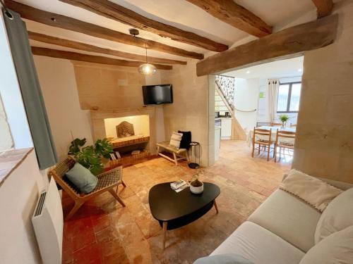 Cosy Gîte à Azay-le-Rideau avec Wifi, Clim, tout inclus, idéal pour 2 adultes et 2 enfants, proche châteaux - FR-1-381-567