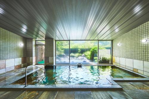 Bazén v ubytování Shiki Resort Hakone Style nebo v jeho okolí