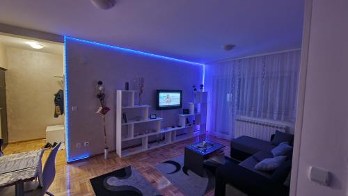 Гостиная зона в Apartman Nikola