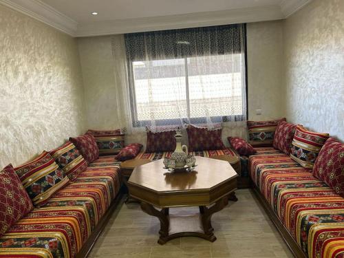 Ruang duduk di appart casa voyageurs belvédère