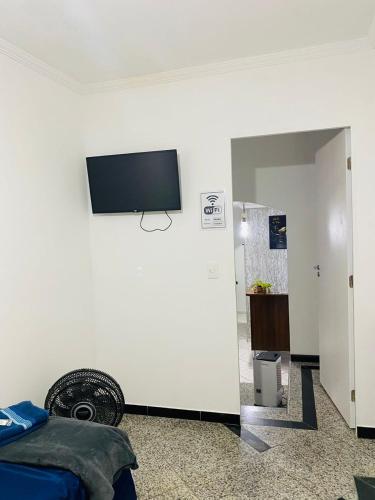 TV a/nebo společenská místnost v ubytování Hostel Anprado