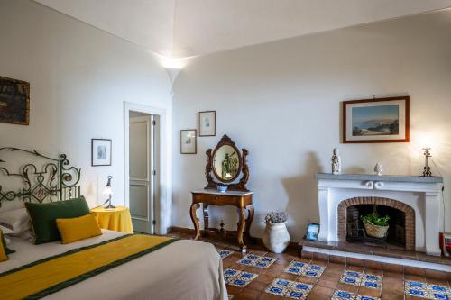 Χώρος καθιστικού στο Casa Mercè Positano