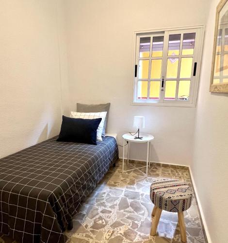 Katil atau katil-katil dalam bilik di Casa Vacacional Bevi - Tenerife Norte