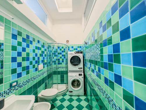 Bilik mandi di Vanvitelli Palace B&b