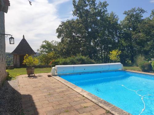 Πισίνα στο ή κοντά στο Moulin de Paillères - avec bain nordique et vue panoramique