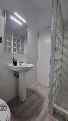 Et badeværelse på LEVEL Mallorca - Living