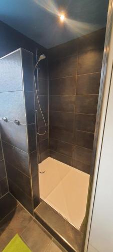 Ένα μπάνιο στο Small Lake Apartment