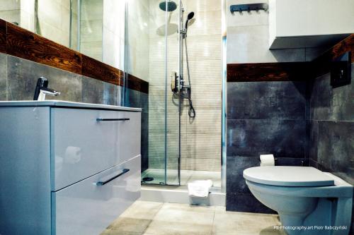 Ένα μπάνιο στο Apartament 114 Szklarska Poręba