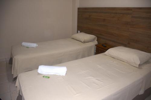 Pé da Serra Hotelにあるベッド