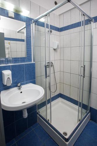 Koupelna v ubytování Árnyas Panzió Gödöllő