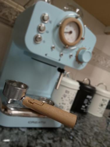 Dapur atau dapur kecil di Acogedor apartamento a un paso de Gascona con WiFi Netflix Disney Plus y Prime gratis by M&N's House