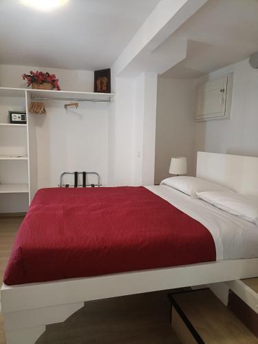 Ένα ή περισσότερα κρεβάτια σε δωμάτιο στο Casa Sorrentina
