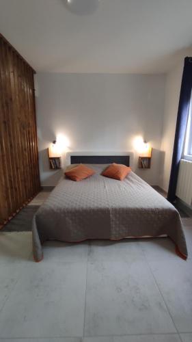 Postel nebo postele na pokoji v ubytování Apartment Nikolena