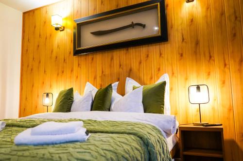 En eller flere senge i et værelse på Aristocratic Home