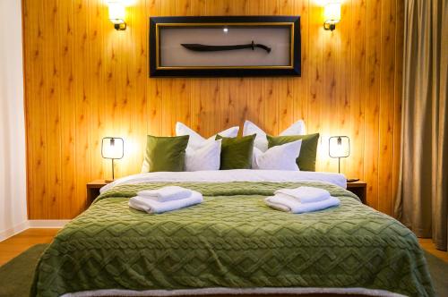 En eller flere senge i et værelse på Aristocratic Home