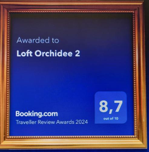 Certifikát, hodnocení, plakát nebo jiný dokument vystavený v ubytování Loft Orchidee 2