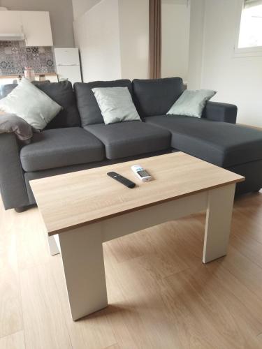 Posezení v ubytování Ático Entero con Habitación en Corella