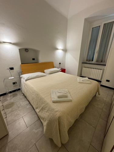 Cama o camas de una habitación en Appartamenti Michela