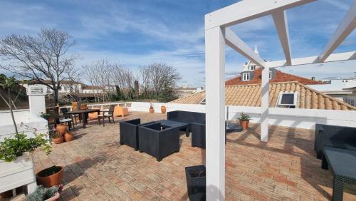 Balcon ou terrasse dans l'établissement Happen!ng