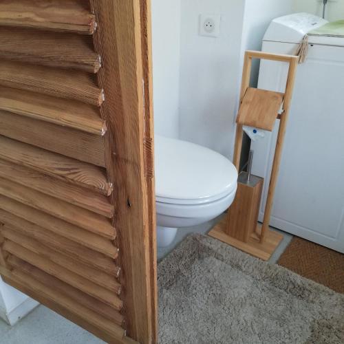 Bilik mandi di Gîte L'amarante