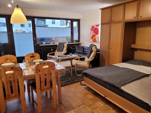 Χώρος καθιστικού στο Ferienwohnung Hedy