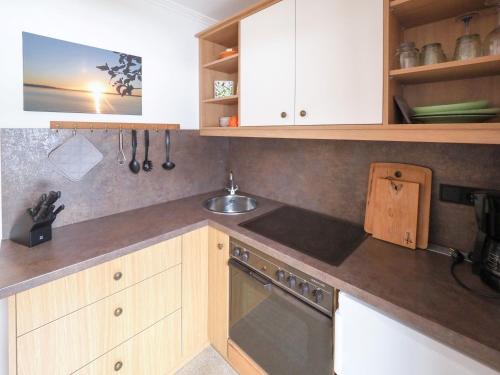 Una cocina o zona de cocina en Beim Lenz